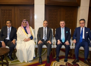 الوكيل البرزنجي يشارك في إحتفالية السفارة اليابانية بمناسبة العيد الوطني الياباني. 
